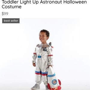 Pottery barn kids astronaut costume